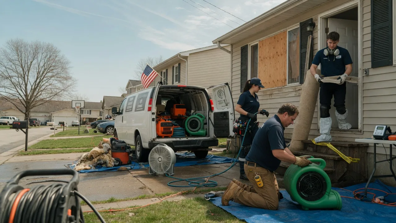 Water Damage Restoration in De Witt, NE near me